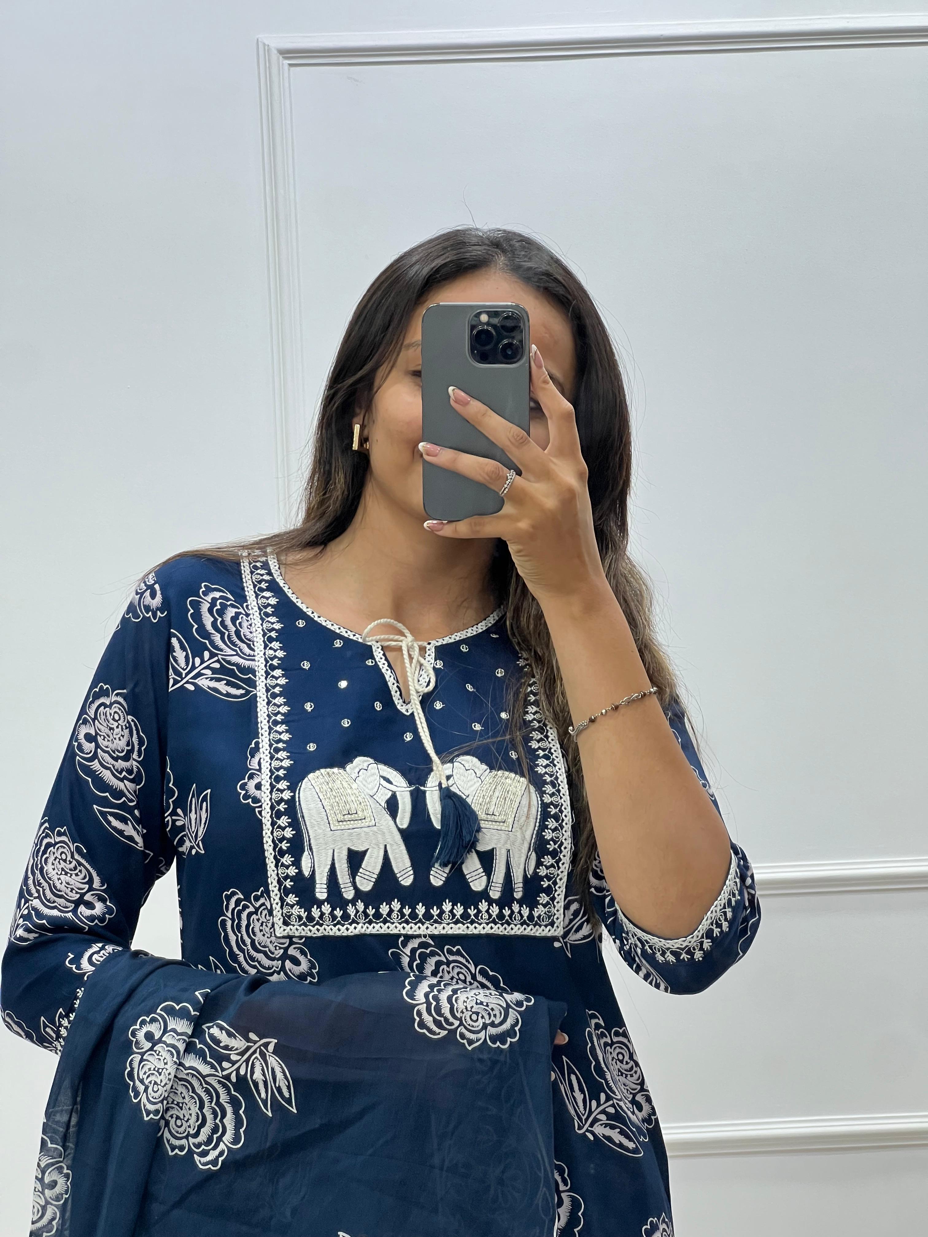 Embroidery Work in Top