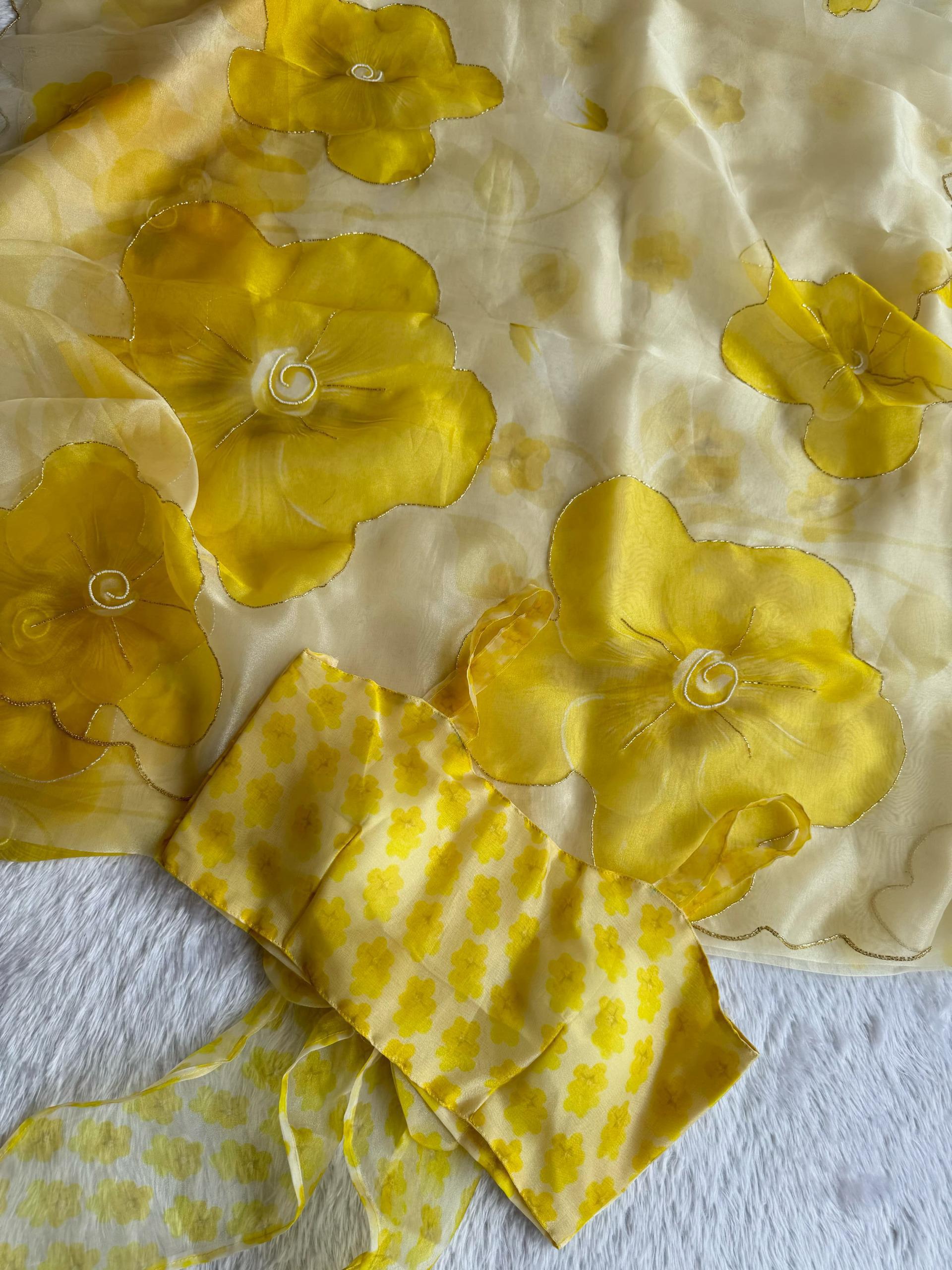 Soft Organza Silk Saree