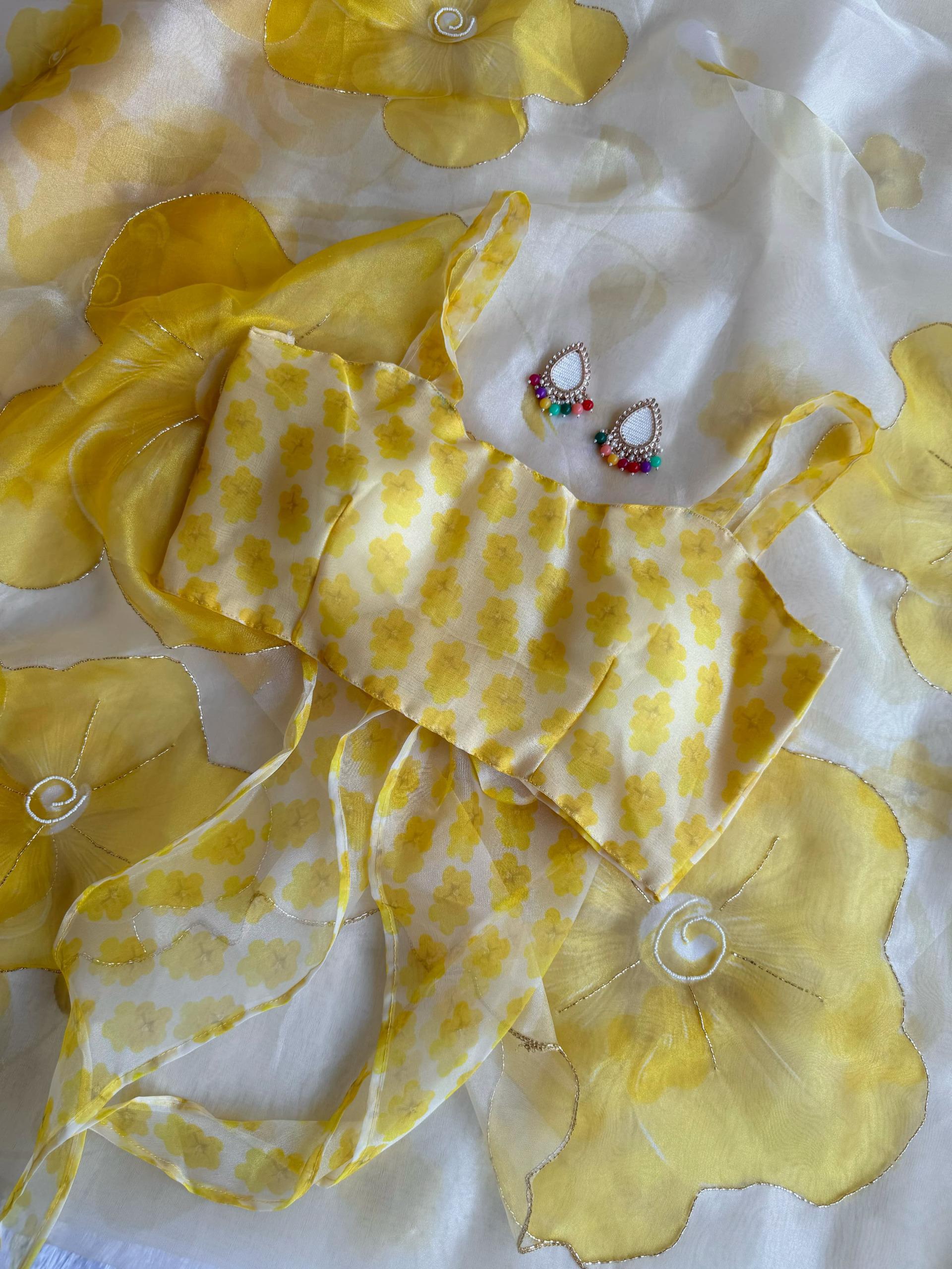 Soft Organza Silk Saree