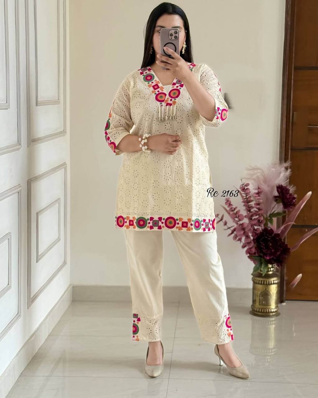 Pure Khadi Cottan fabric Top