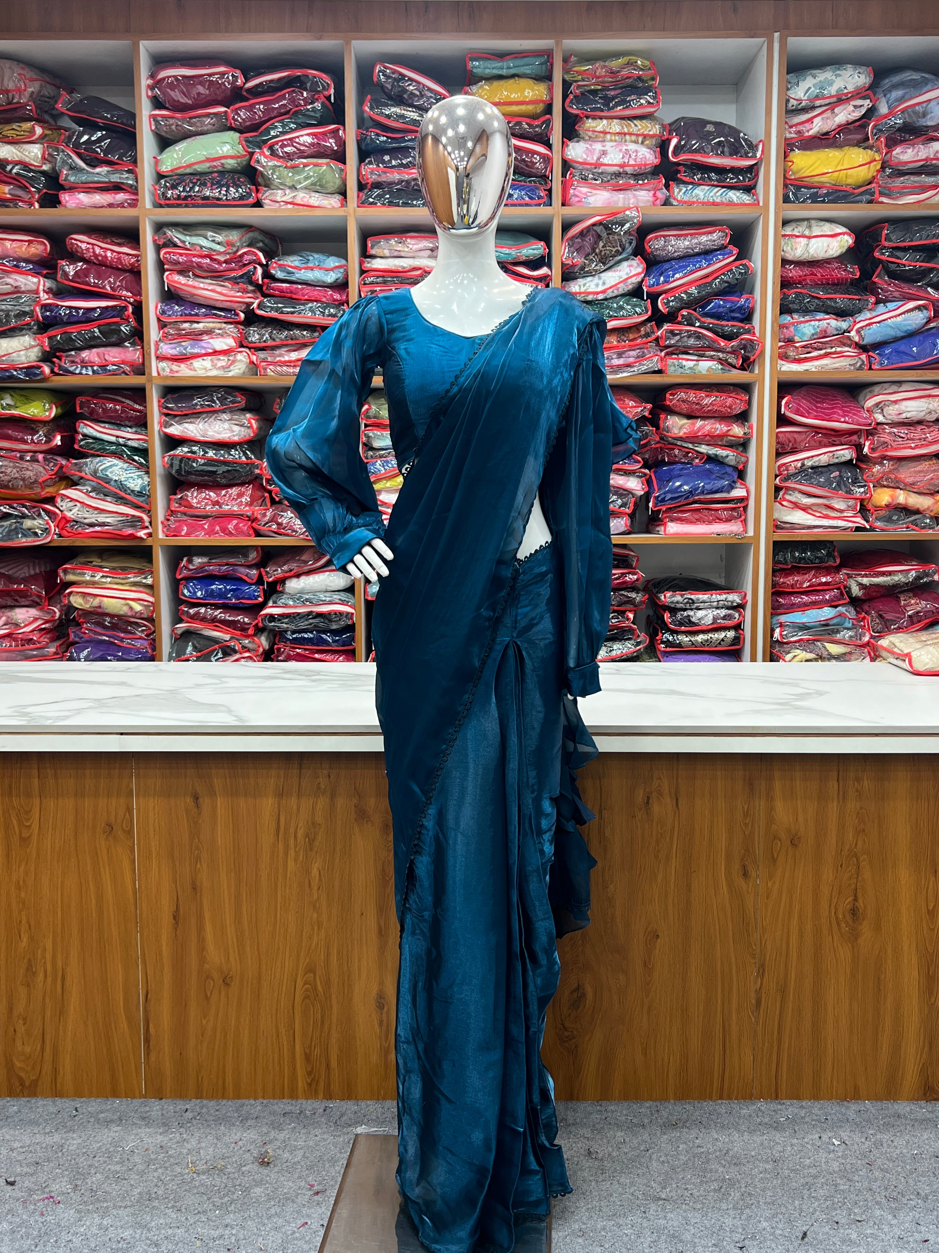 Jimmy Choo Orgenza Silk Saree