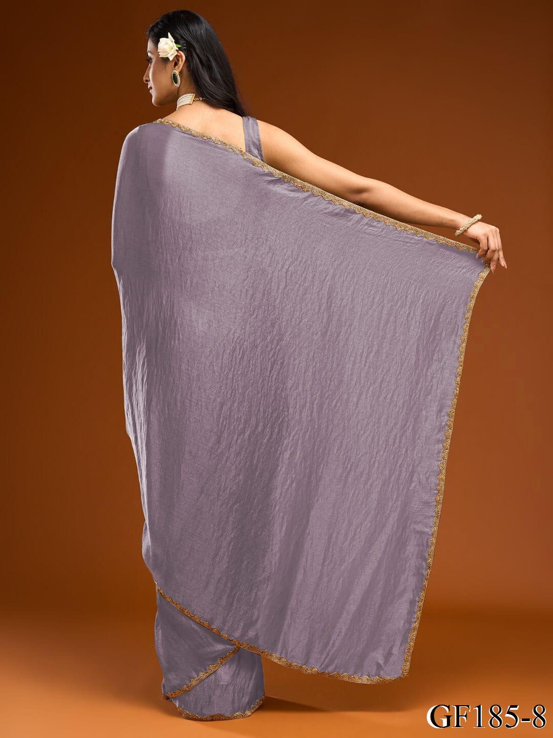 Premium Wear Chiffin Frendy Silk Hand Work Saree