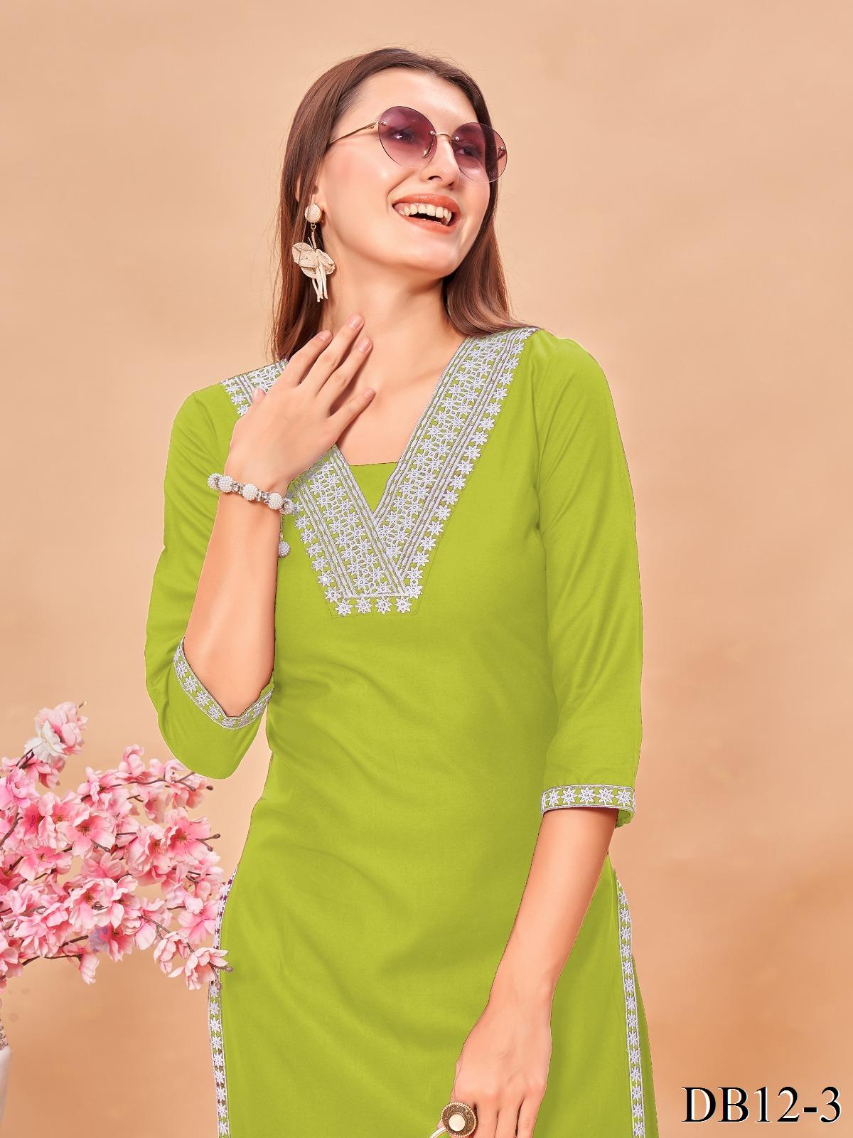 Fancy Look Reyon Fabric V Type Neck Top