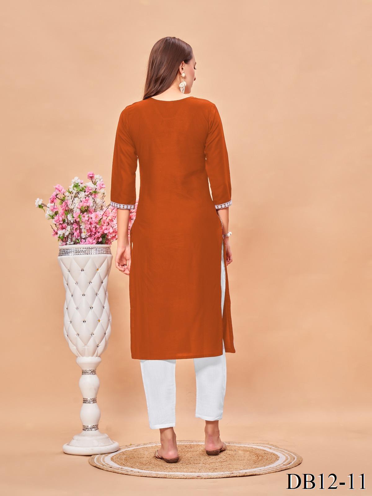 Fancy Look Reyon Fabric V Type Neck Top