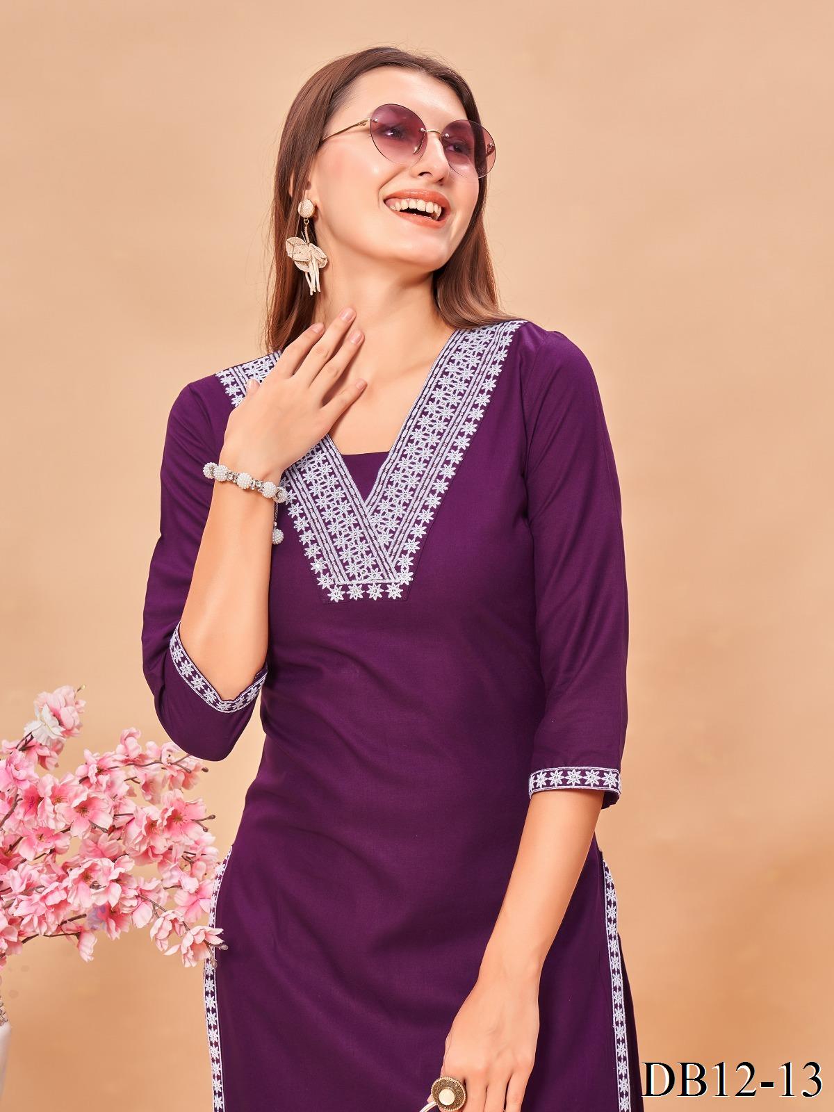Fancy Look Reyon Fabric V Type Neck Top