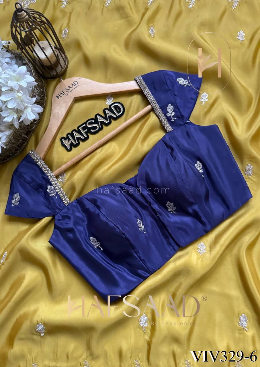 Rich Soft Coding Dori Embroidery Work Saree