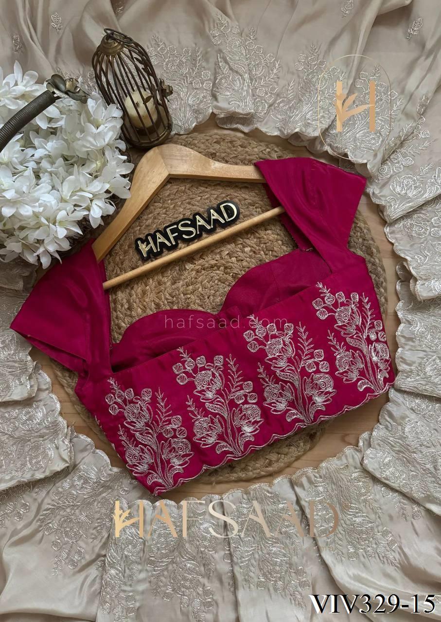 Rich Soft Coding Dori Embroidery Work Saree