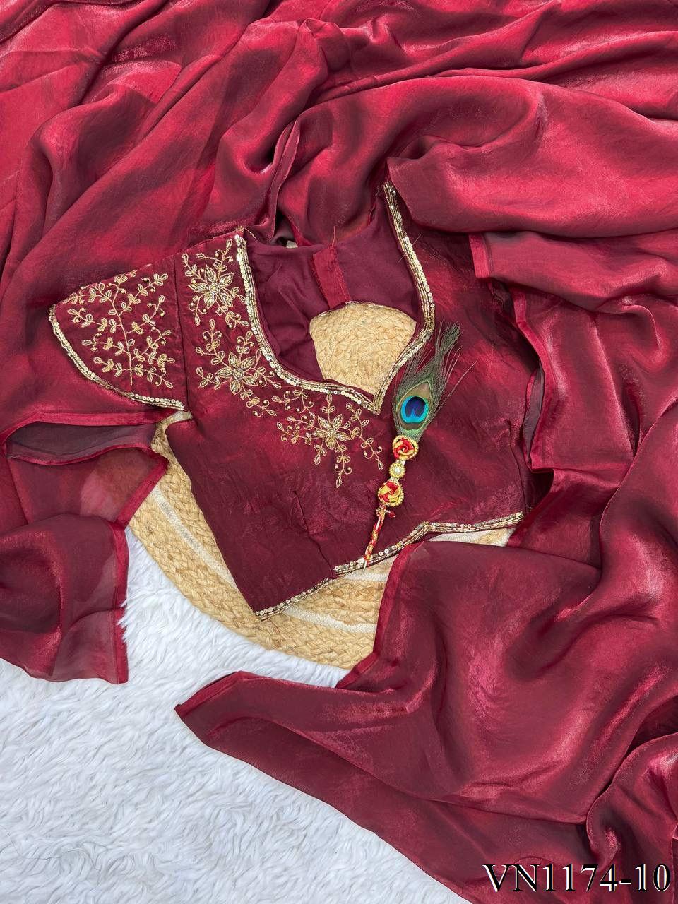 Premium Wear Space Silk Saree