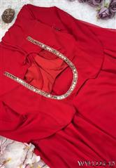 Pure Fox Georgette Fabric in Gown
