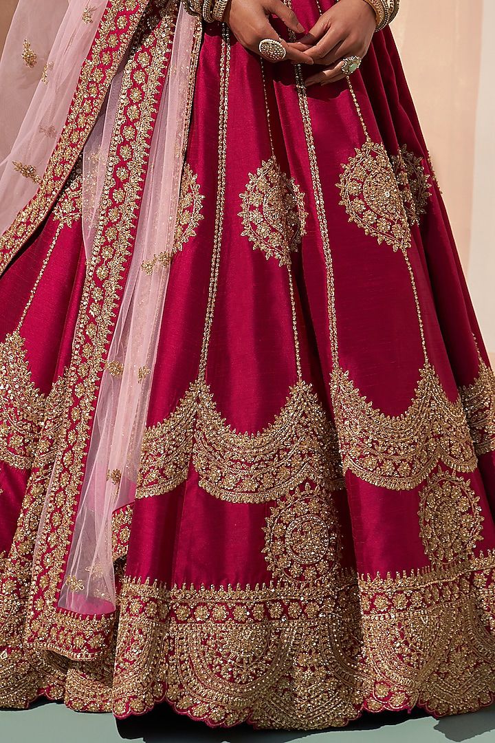 Sequence , Dori & Zari Thread Work Lehenga