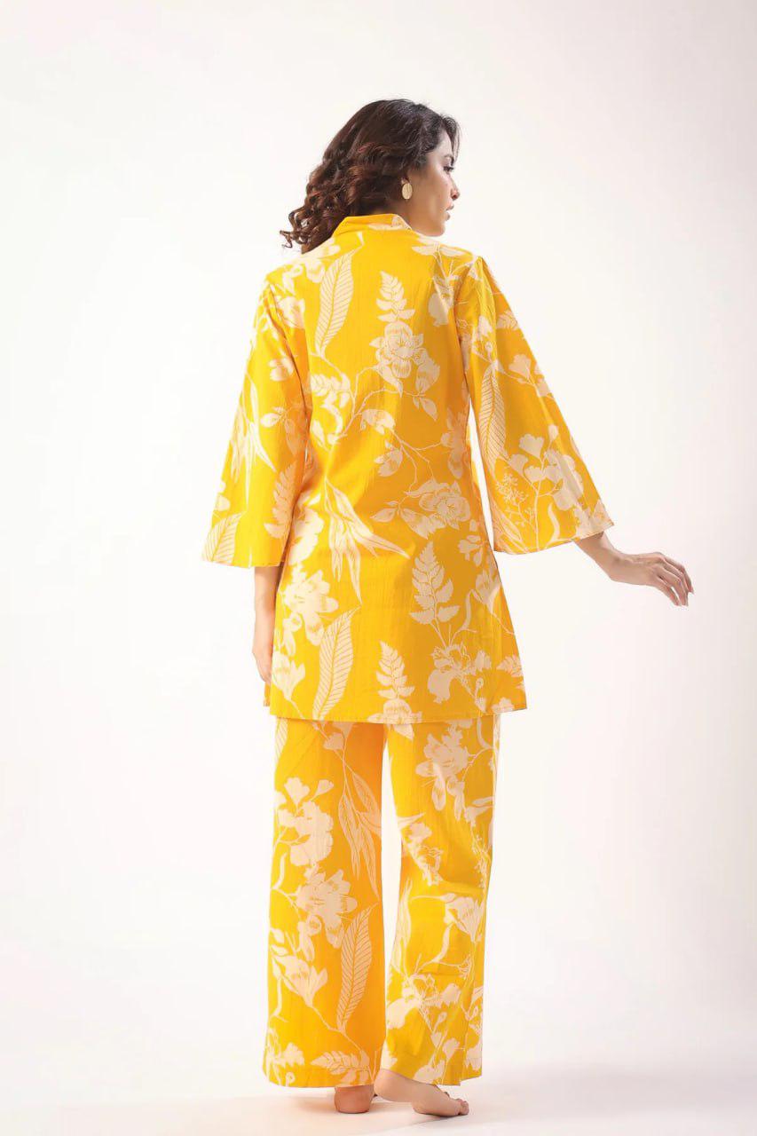 New Summer Collection Cotton Blemd Co-ord Set