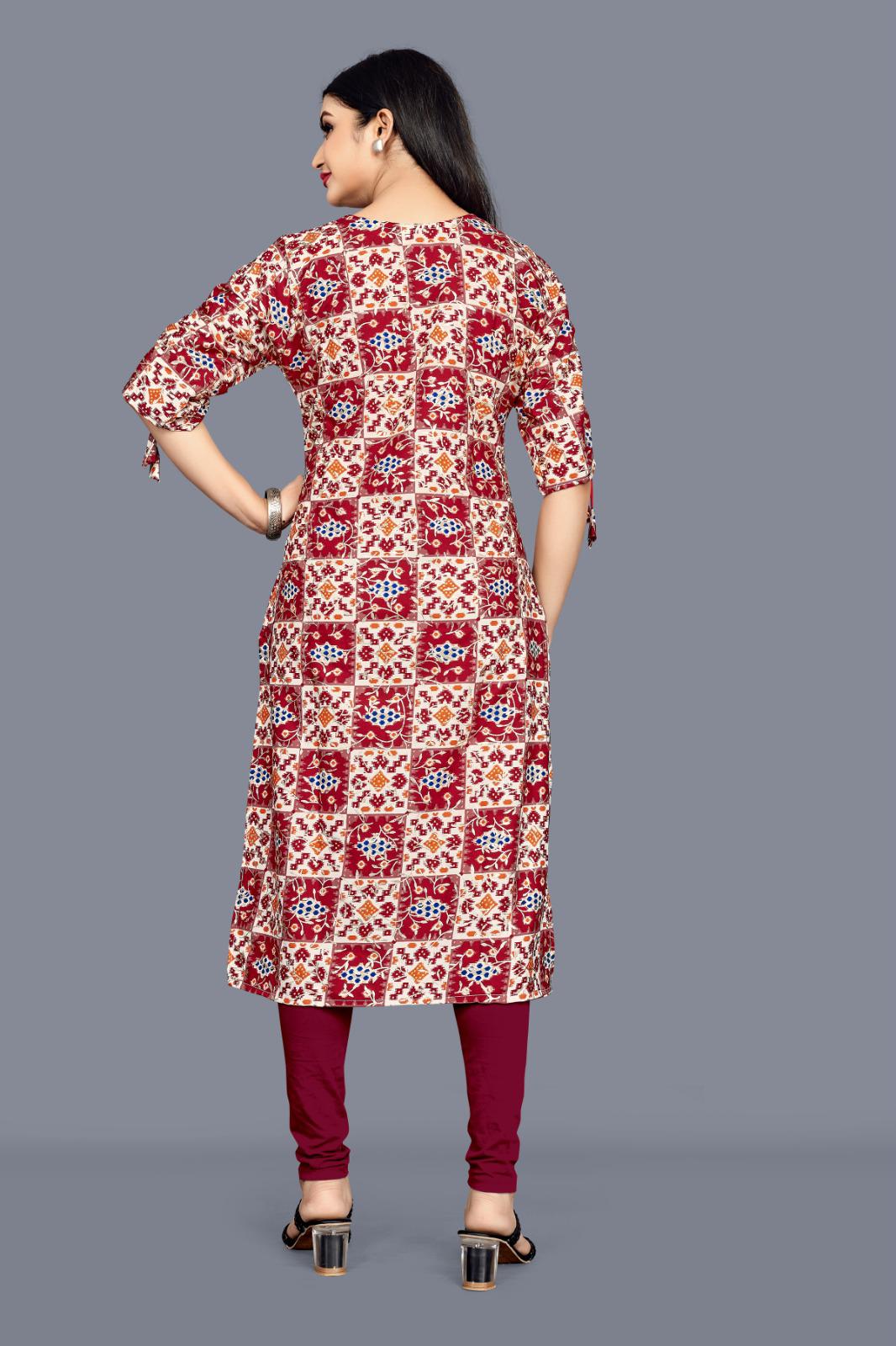 Heavy Soft Imported Print Foil Print Top