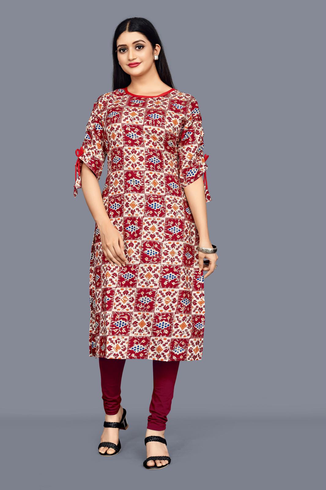 Heavy Soft Imported Print Foil Print Top