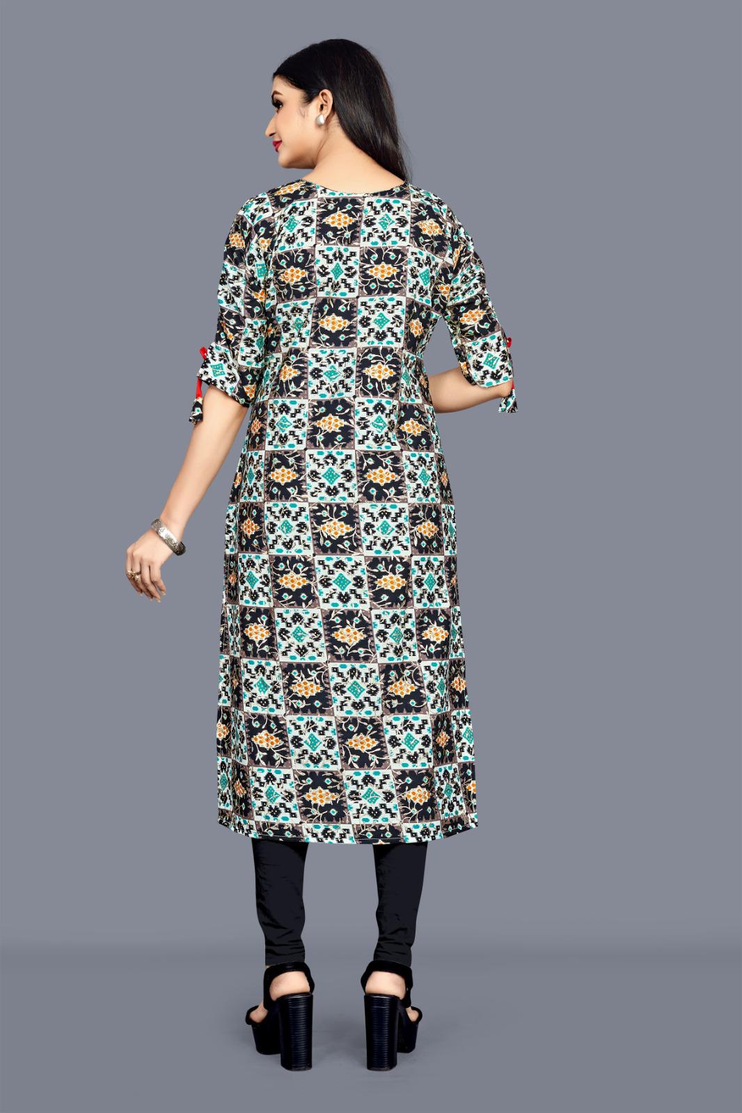 Heavy Soft Imported Print Foil Print Top