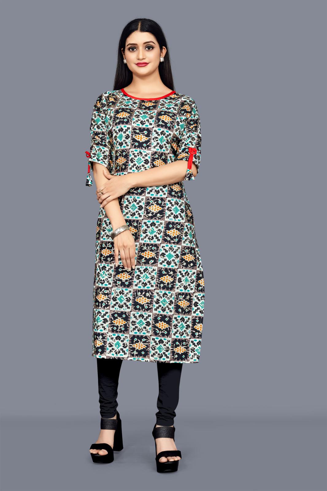 Heavy Soft Imported Print Foil Print Top