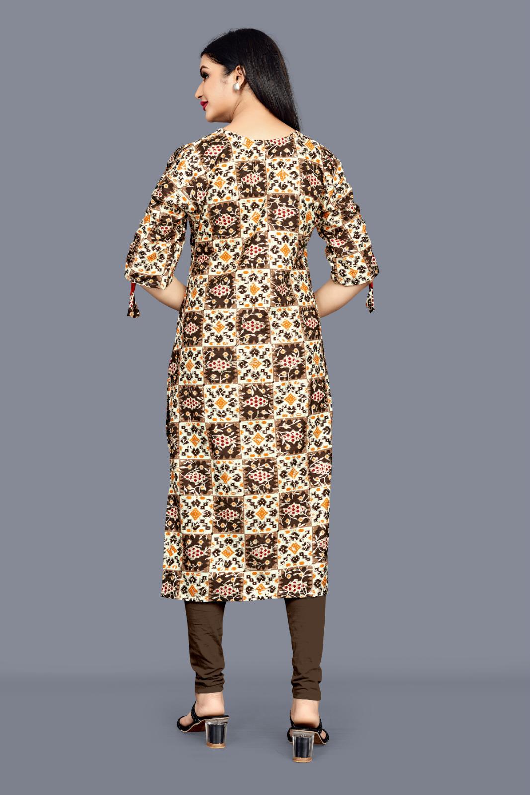 Heavy Soft Imported Print Foil Print Top
