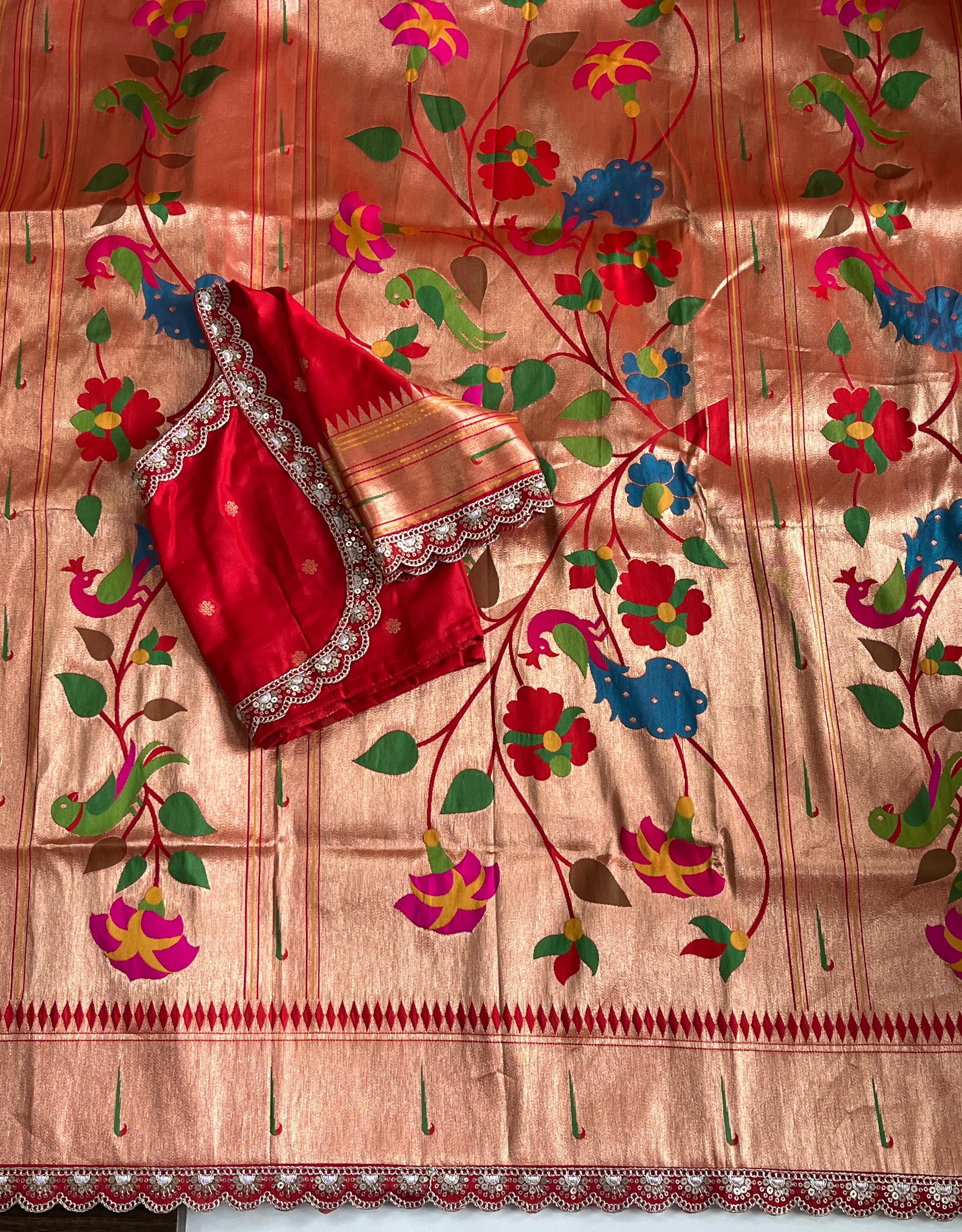 Banarasi pattu Aesthetic Saree