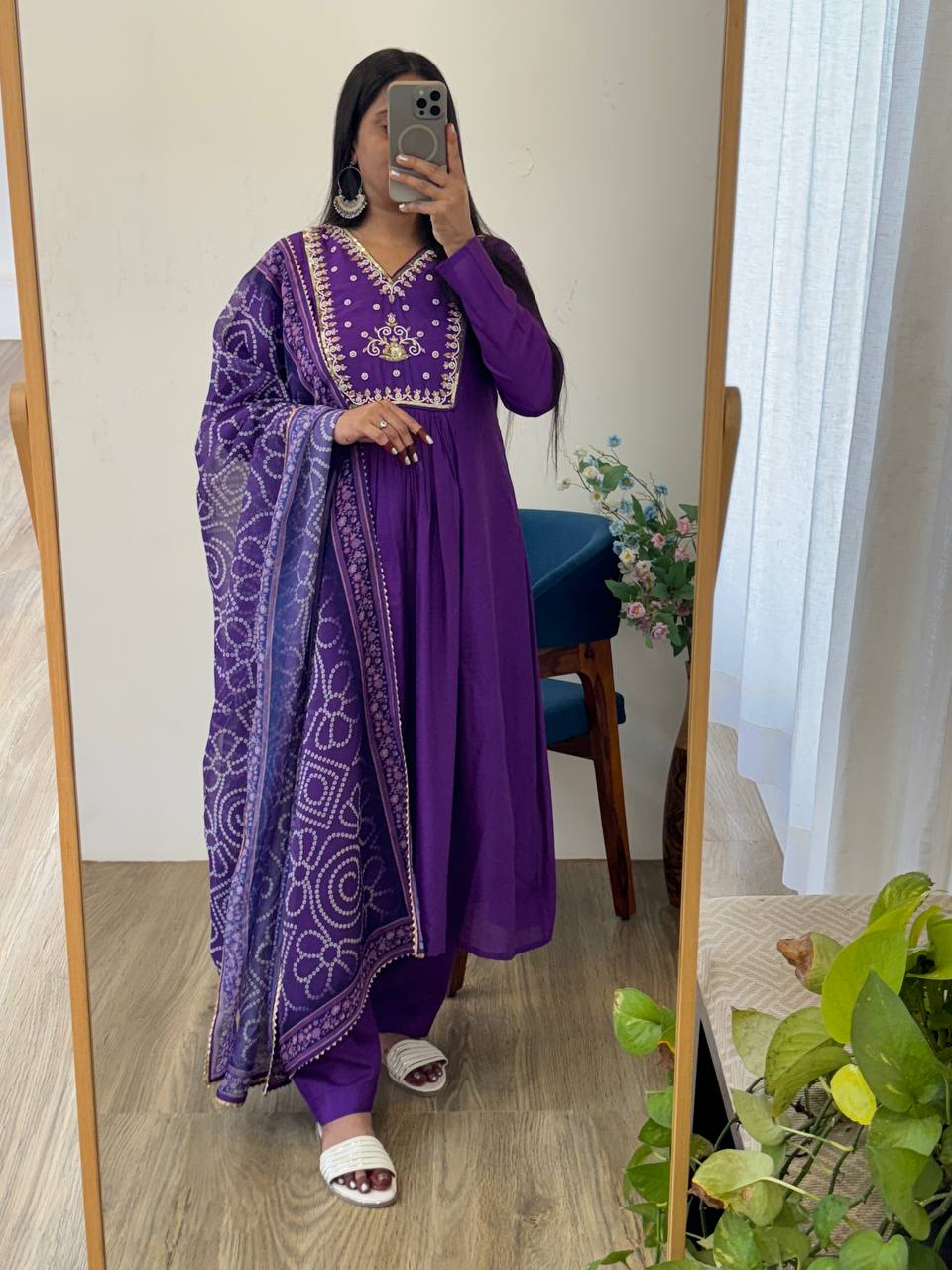Hand Work In Gown