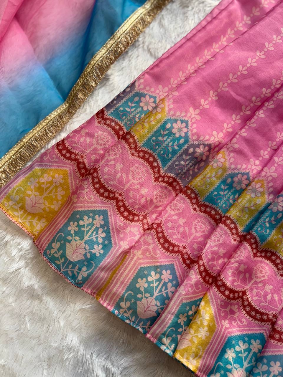 pure Jimmy organza silk Fabric in Gown