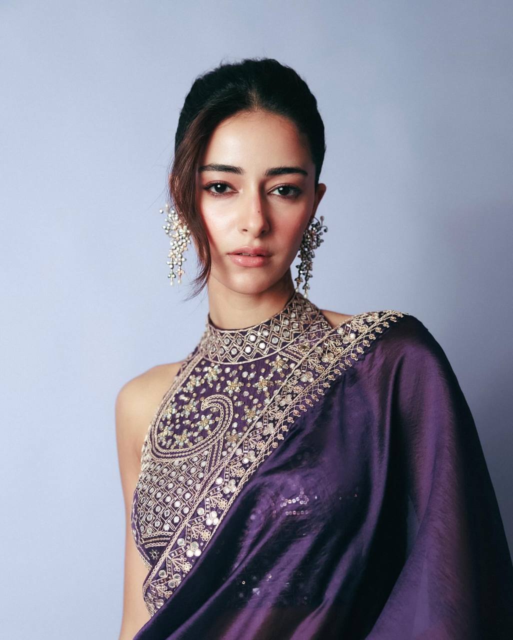 Jimmy Chuu Thead And Sequence Work Saree