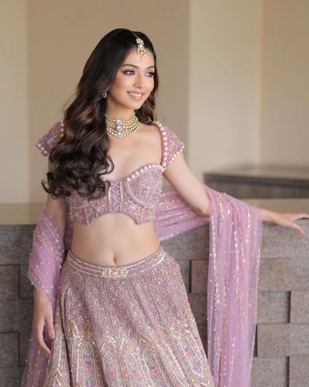 Radiant Kasturi Silk Bridal Lehenga