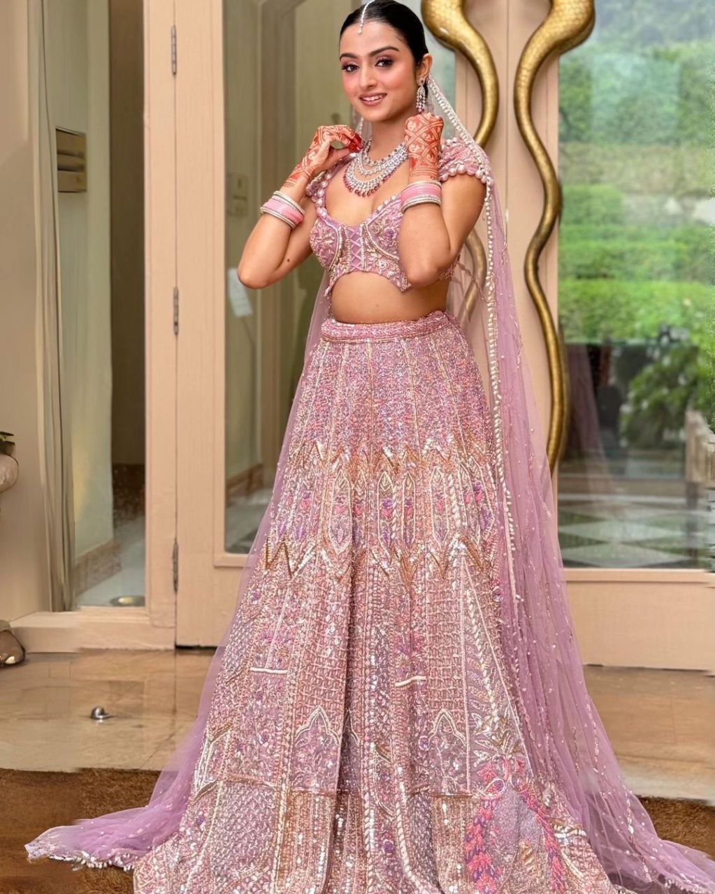 Radiant Kasturi Silk Bridal Lehenga