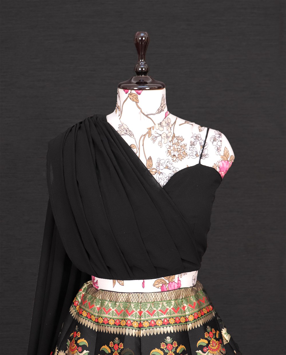 Banarasi Silk With Zari Weaving Work Lehenga