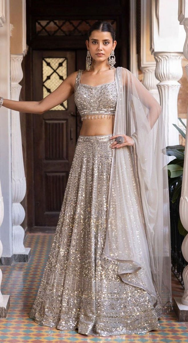 Premium Rangoli Silk And Embroidery Jari Work With Silk Embellished Le ...