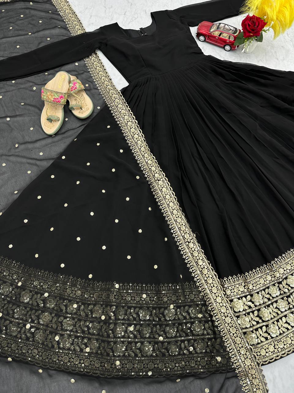 Bollywood Style Ready To Wear Anarkali Gown
