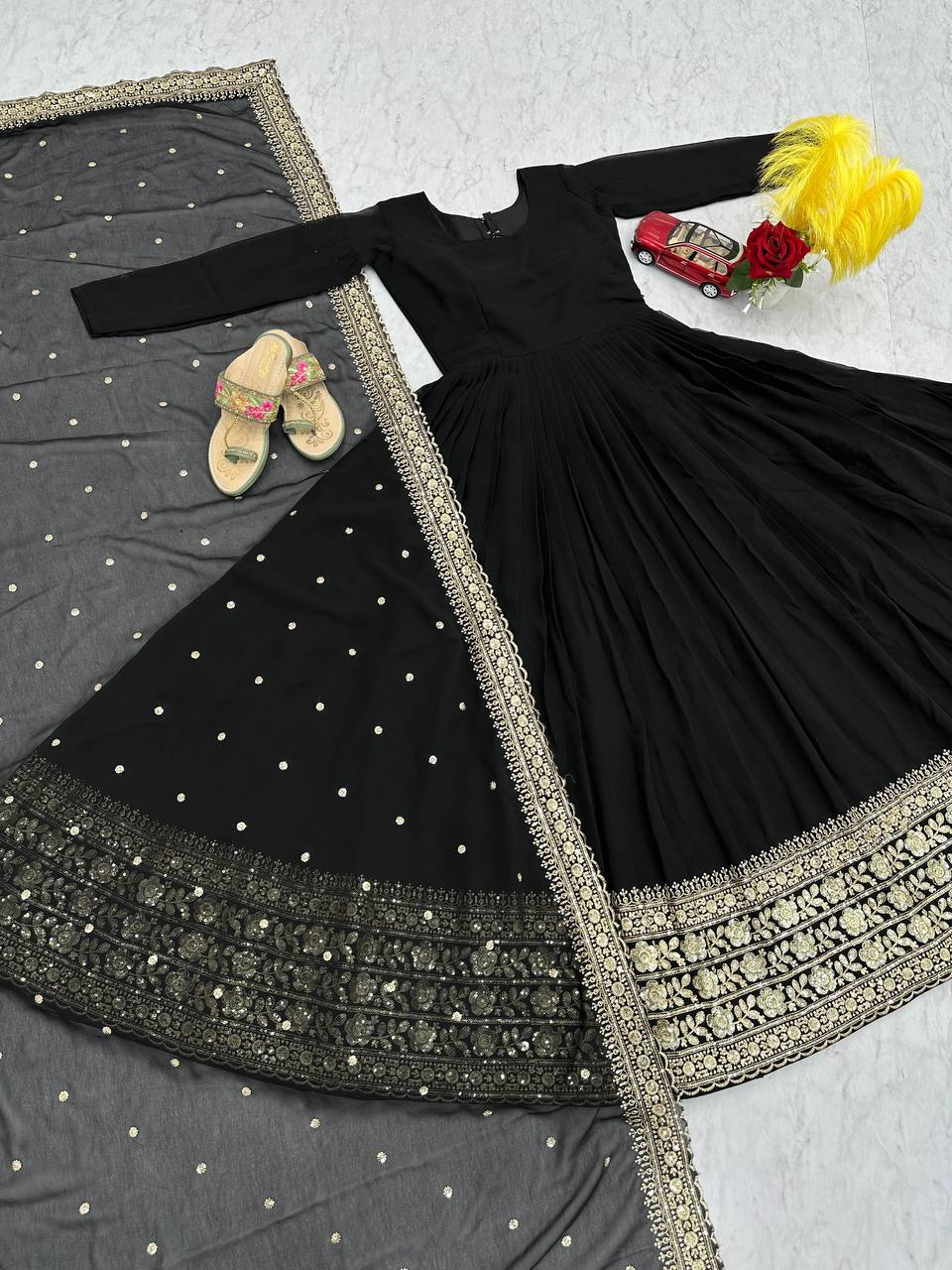 Bollywood Style Ready To Wear Anarkali Gown