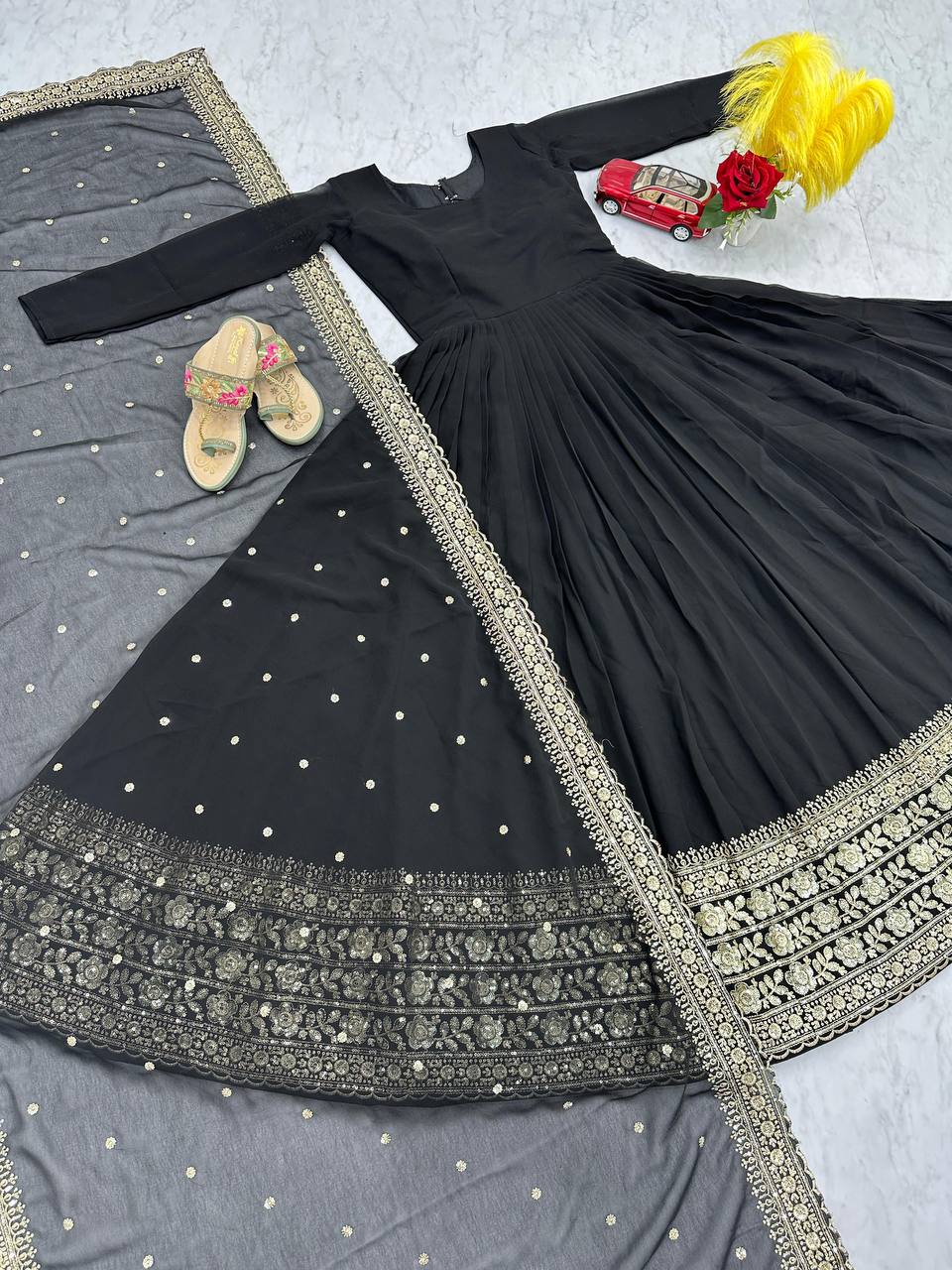 Bollywood Style Ready To Wear Anarkali Gown