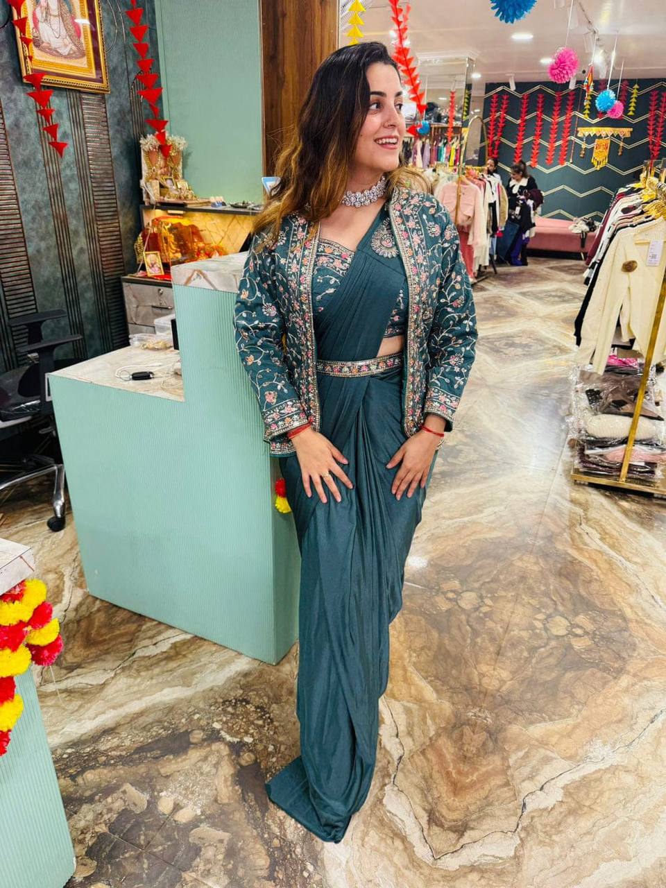 Rangoli Silk Wirth Embroidery With Banglory Saree